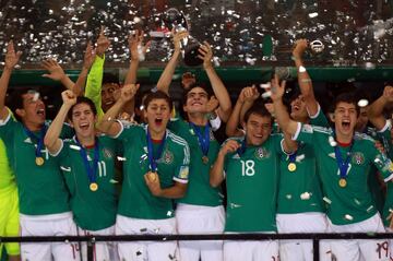La hazaña de Perú 2005 se repitió en 2011 pero en México. El equipo azteca dirigido por Raúl Gutiérrez alzó el título al derrotar 2-0 a Uruguay en el Estadio Azteca. Antonio Briseño y Giovani Casillas fueron los anotadores de aquella tarde. Para el recuerdo quedan los duelos donde el Tricolor eliminó a Francia y Alemania en Cuartos de Final y Semifinales, respectivamente.