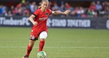 La jugadora francesa actúa para el Portland Thorns FC de la National Women's Soccer League (NWSL).