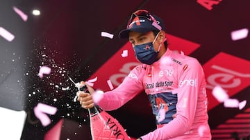 Egan Bernal, campeón del Giro de Italia
