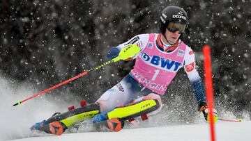 Clement Noel, ganador en Wengen.