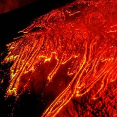 El Etna, al rojo vivo