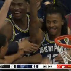 La mejor canasta sobre la bocina del año: locura de Ja Morant