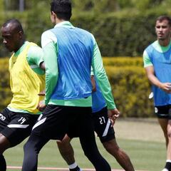 Baldomero, cerca del regreso: Tiene su primera práctica