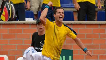 Santiago Giraldo, capitán del equipo colombiano de Copa Davis.