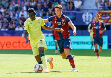 Baba, contra Pablo Martínez del Levante.