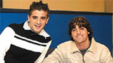 <b>BUENA CONEXIÓN</B>. Portillo y Tote son los delanteros elegidos por Del Bosque para jugar la Copa del Rey.