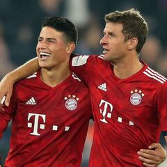 Müller fuera de Champions: se abre una opción para James