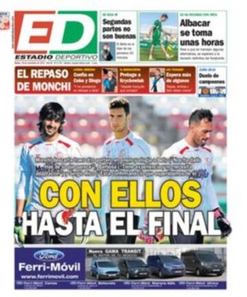 Portadas de la prensa deportiva