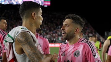 Inter Miami perdió a Messi en los primeros minutos y estuvieron a punto de caer contra Necaxa, pero aparecieron De Paul, Jordi Alba y Luis Suárez.