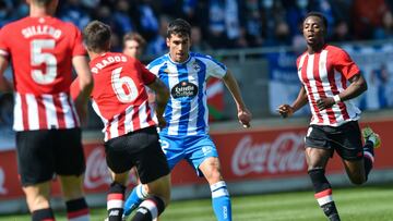 10/04/2022 FUTBOL PARTIDO PRIMERA DIVISION RFEF BILBAO ATHLETIC RC DEPORTIVO