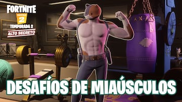 Fortnite Capítulo 2 - Temporada 2 | Desafíos de Miaúsculos
