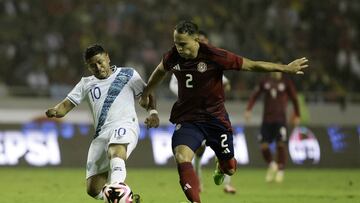 Costa Rica derrotó 3-0 a Guatemala para clasificar a los cuartos de final de la Nations League.