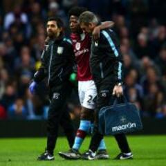 Carlos Sánchez sufre lesión en el tendón de su pierna derecha