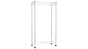 ¿Cambio de armario? Acierta con este perchero con estantes con 9.000 valoraciones en Amazon