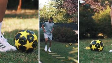 El guiño de Benzema a la Juve