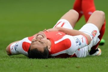 Alexis Sánchez tuvo un irregular cometido en el triunfo de Arsenal sobre Newcastle.