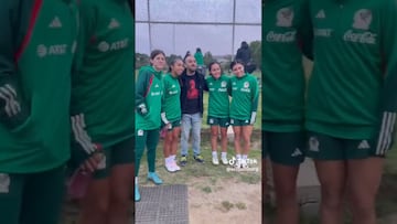 Aficionado chileno buscó a jugadoras del América en Panamericanos porque es fan de las Águilas