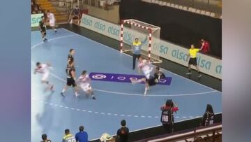 El gol de locos que dejó boquiabierto a todo el mundo del balonmano