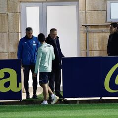 Roig acude a la primera sesión de esta segunda parte de la pretemporada