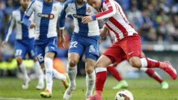 Espanyol-Atl¨¦tico (0-0): Miranda y Casilla dejan cuarto al Atl¨¦tico