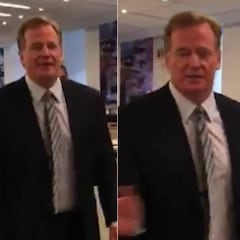 Roger Goodell demostró ser apto para el NFL Combine