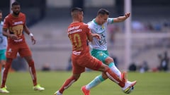 Pumas (2-1) León: Resumen del partido y goles