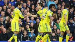 Diego Costa y Cesc Fábregas gobiernan un partido de locos
