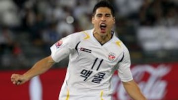 Mauricio Molina marcó 53 goles con el Seoul de Corea del Sur.