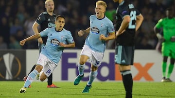 Fabián Orellana volvió a jugar en empate de Celta ante Betis