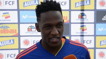 Yerry Mina hablando de su lesi&oacute;n 