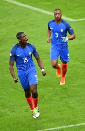 2-0. Paul Pogba anota el segundo gol.