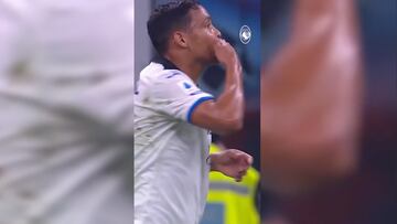 Luis Muriel y el potente remate para enmarcar en Italia