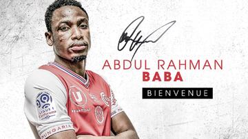 El lateral del Stade Reims, Baba Rahman, cedido por el Chelsea.