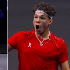 Medvedev pierde la cabeza y tira la raqueta contra la grada: le dio a un fotógrafo