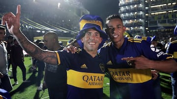 Carlos Tevez y Sebasti&aacute;n Villa