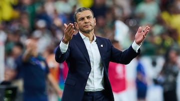 Jaime Lozano head coach of Mexico during the CONMEBOL Copa America 2024 group B match between Ecuador and Mexico, at State Farm Stadium, on June 30, 2024 in Glendale, Arizona, United States.