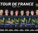 Quintana y Valverde lideran la lista de Movistar para el Tour