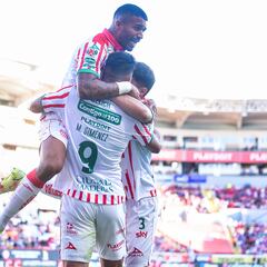 Necaxa vence 4-2 a Atlético San Luis en la jornada 14 del Clausura 2022
