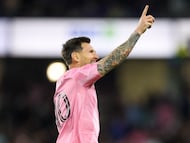 A dos semanas del estreno de la nueva casa de Inter Miami, el equipo de Fort Lauderdale dedicó un espacio del Nu Stadium al futbolista argentino.