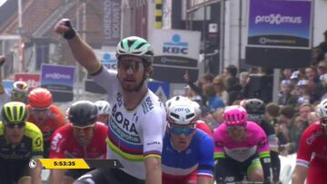 Resumen y resultado de la Gent-Wevelgem 2018: Sagan, el más listo de la clase