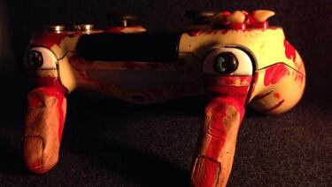 Así es el llamativo DualShock 4 fan-made de Resident Evil 7