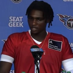 Titans cut Treylon Burks just days after QB Cam Ward praised him