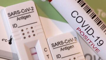 Rapid antigen tests detect an active coronavirus infection in the body. Even if the line is faint the test is considered to have given a positive result.