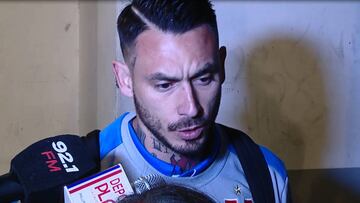Pinilla explicó la fórmula que les permitió vencer a Palestino