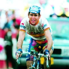 Los ciclistas españoles campeones del Mundo