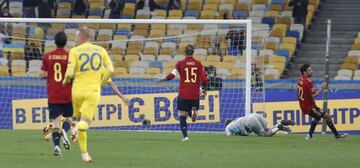 1-0. Viktor Tsygankov marcó el primer gol.