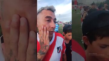 Rubens Sambueza está a un juego de ascender en Argentina y lloró de la felicidad