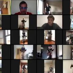 La Ponferradina trabaja por videoconferencia