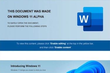 Windows 11 Alpha no existe, es un malware que puede robar tus datos bancarios