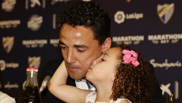 RUEDA DE PRENSA EMOTIVA DESPEDIDA DE WELIGTON, MALAGA CF